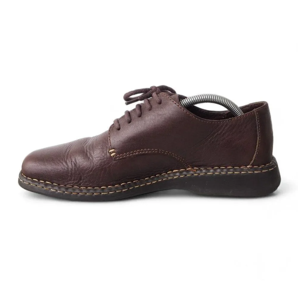 Born Leather Square Toe Oxfords‎ Brown B6032 i2 Men's 10/44